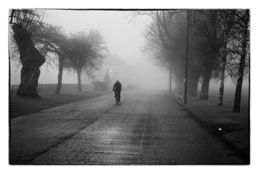 man on a bike in the fog 002
