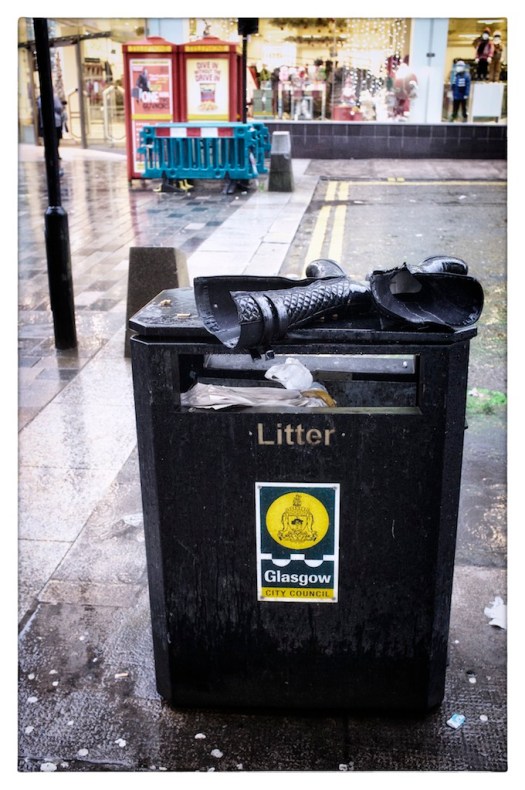 The Glasgow Batman has given up