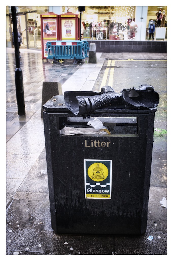 The Glasgow Batman has given up