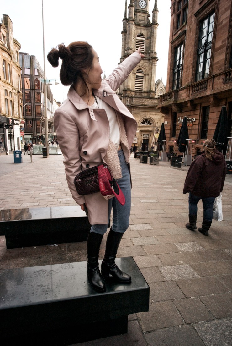 It's up  there in Glasgow