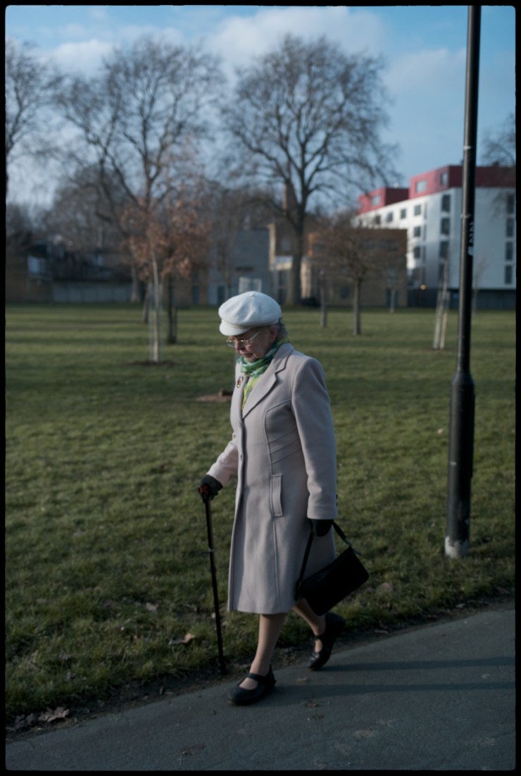 London well dressed lady