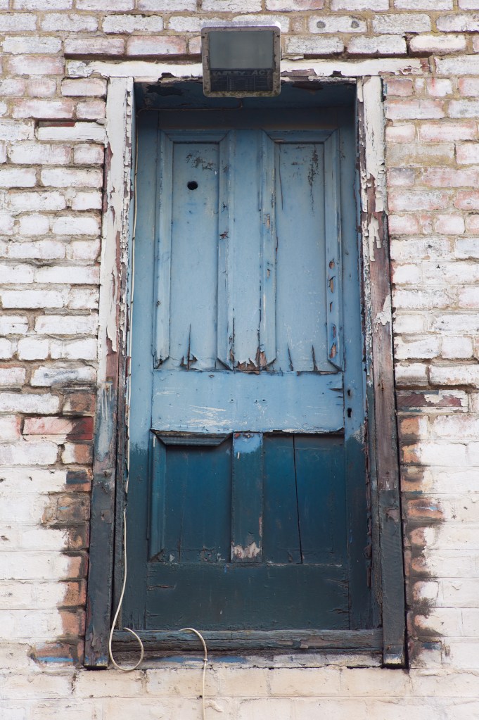 the doorway down the lane