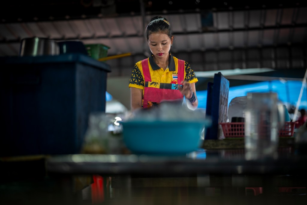 Early morning market, Kui Buri 2023 